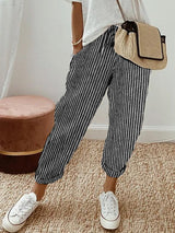 Breathable Moisture-Wicking Drawstring Pants for Women