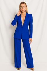 Coronado Tailored Two-Piece Blazer and Pants Suit
