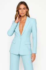 Coronado Tailored Two-Piece Blazer and Pants Suit