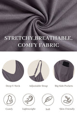 Sierra Relaxed Maternity Jumpsuit with Adjustable Straps and Pockets