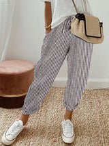 Breathable Moisture-Wicking Drawstring Pants for Women