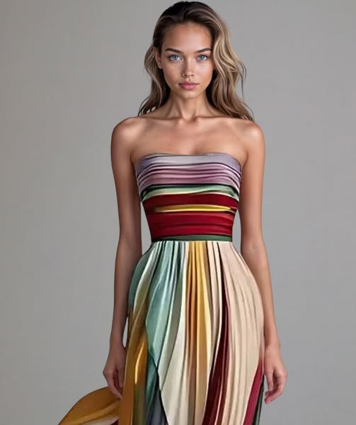 Cadiz Relaxed Long Maxi Dress for Women