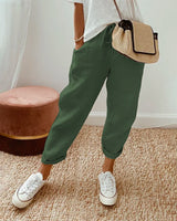Breathable Moisture-Wicking Drawstring Pants for Women