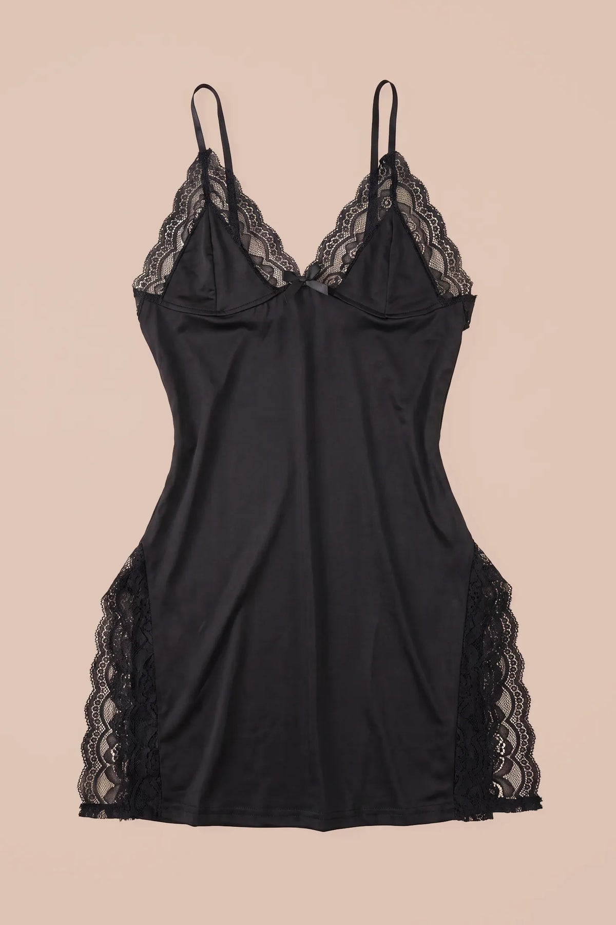 Lark Lace Maternity Nightdress with Side Slit