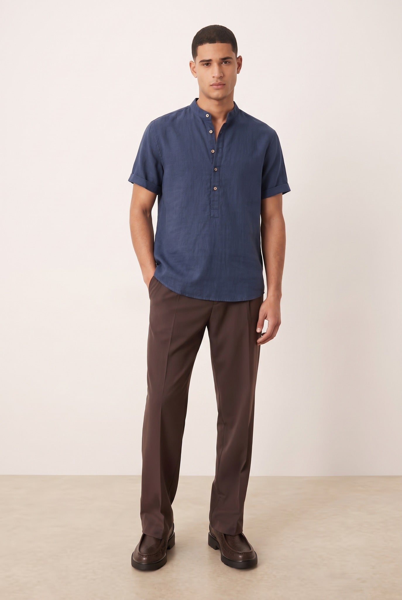Ethan | Stylish Structured Linen Shirt for Men