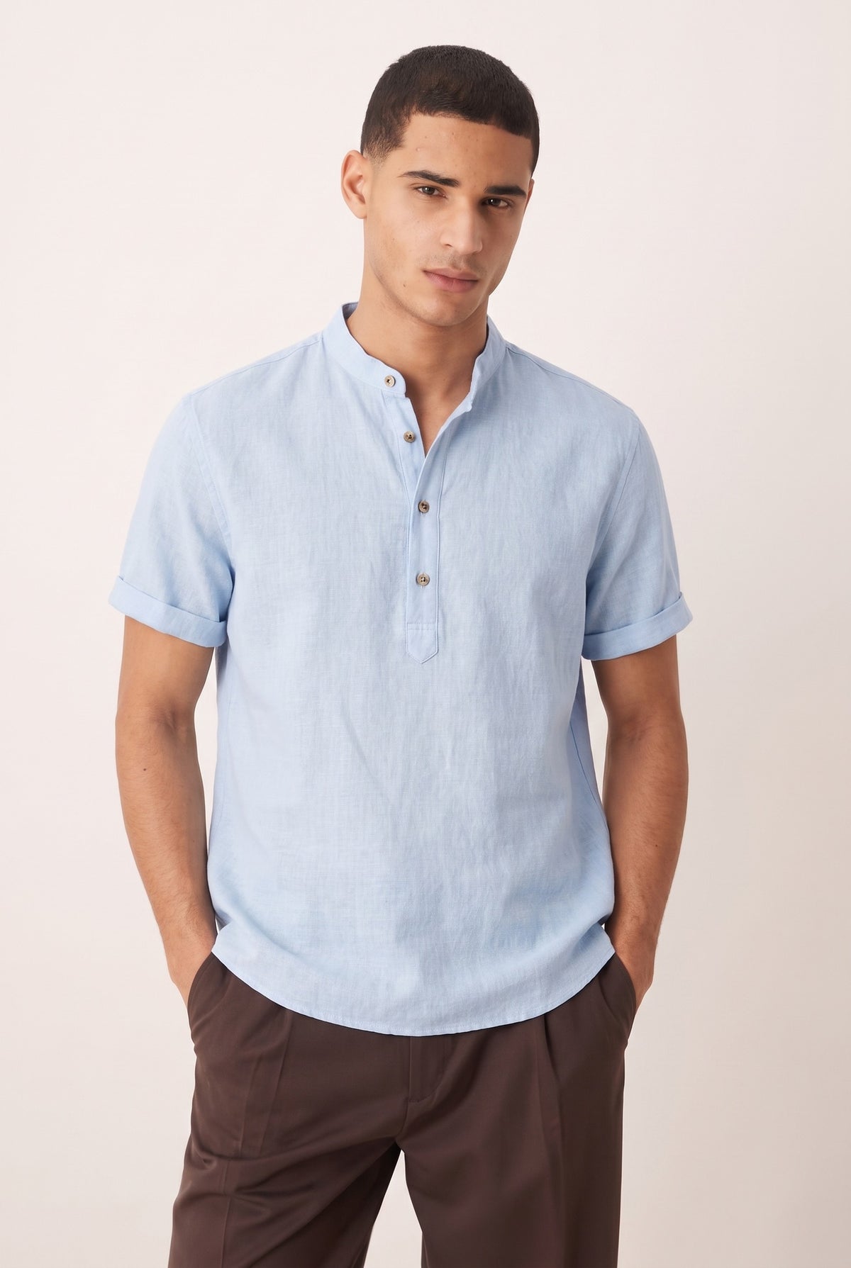 Ethan | Stylish Structured Linen Shirt for Men