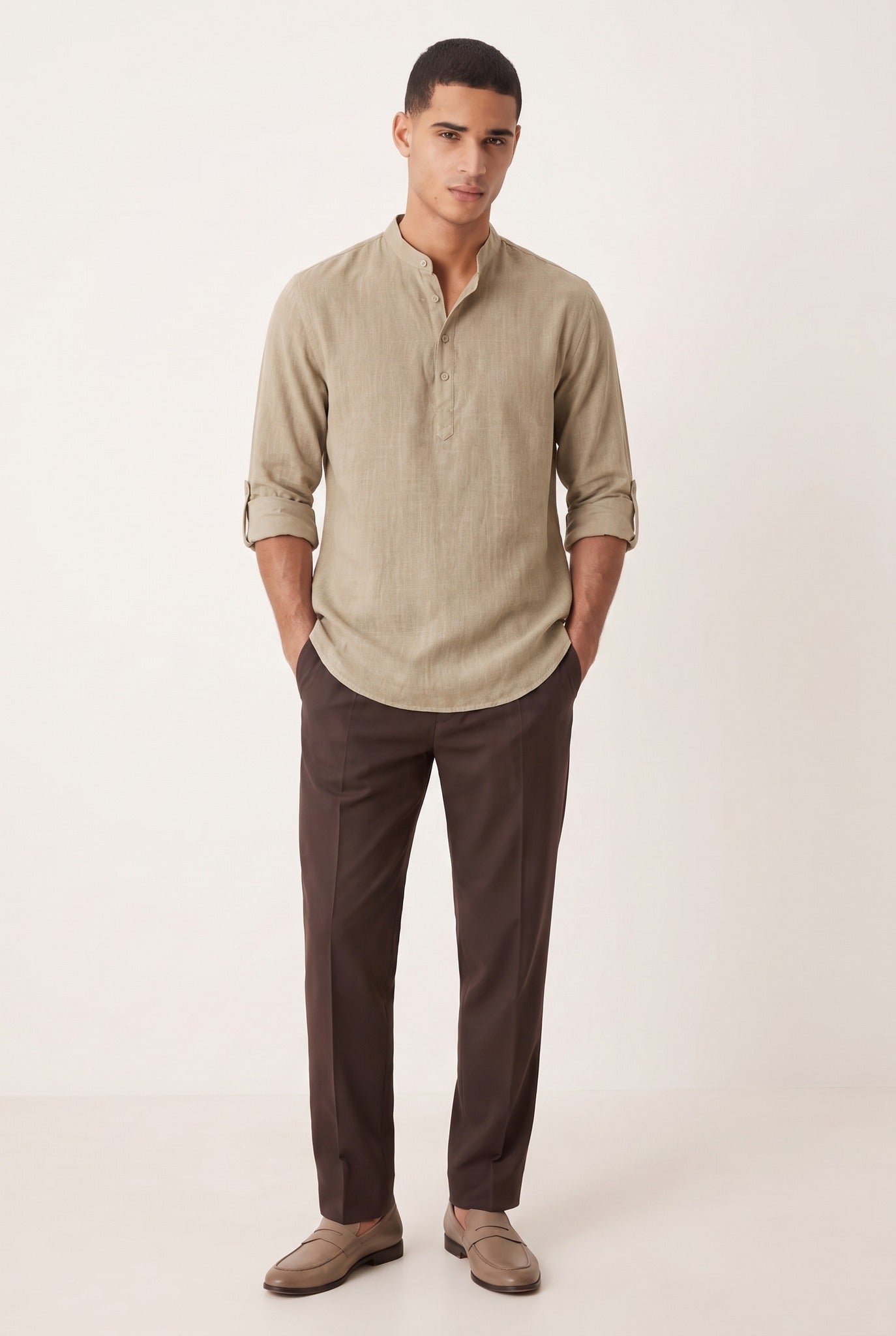 Ethan | Lightweight Relaxed Casual Men's Shirt