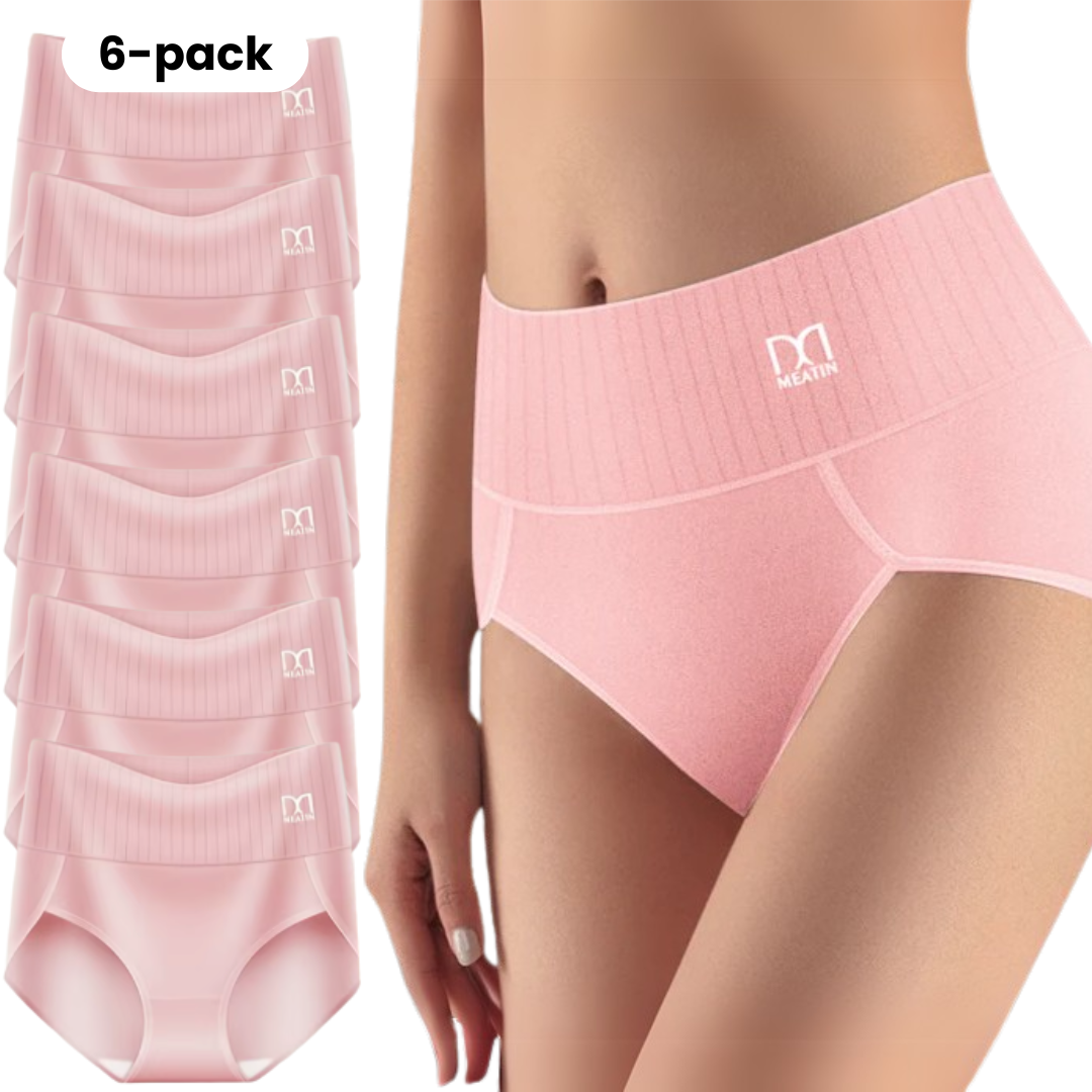 Ojai High-Waist Shaping Stretch Briefs (6-Pack)