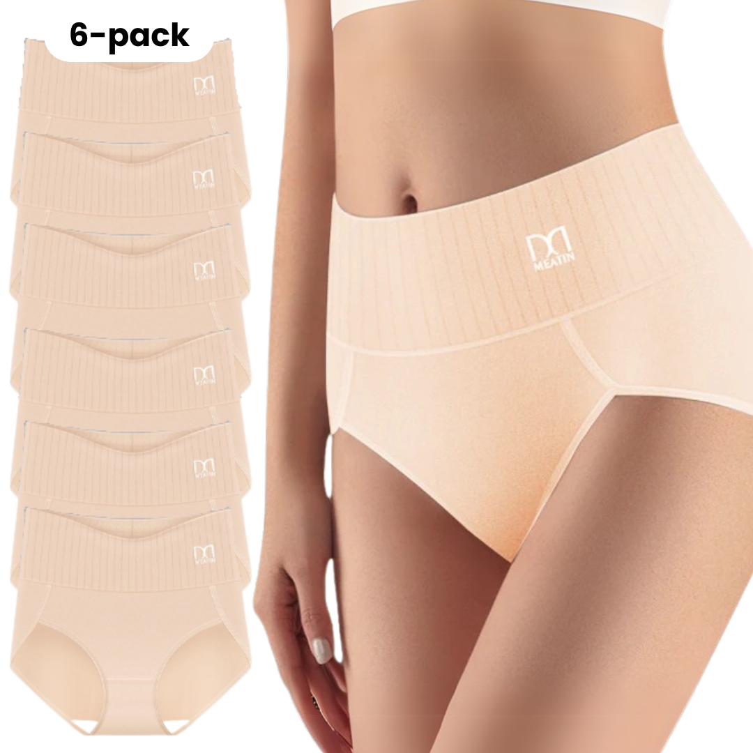 Ojai High-Waist Shaping Stretch Briefs (6-Pack)