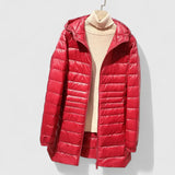 Seattle Women's Hooded Lightweight Puffer Jacket