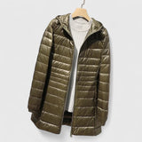 Seattle Women's Hooded Lightweight Puffer Jacket