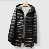 Seattle Women's Hooded Lightweight Puffer Jacket