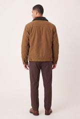 Ethan | Classic Warm Sherpa-Lined Men's Winter Jacket