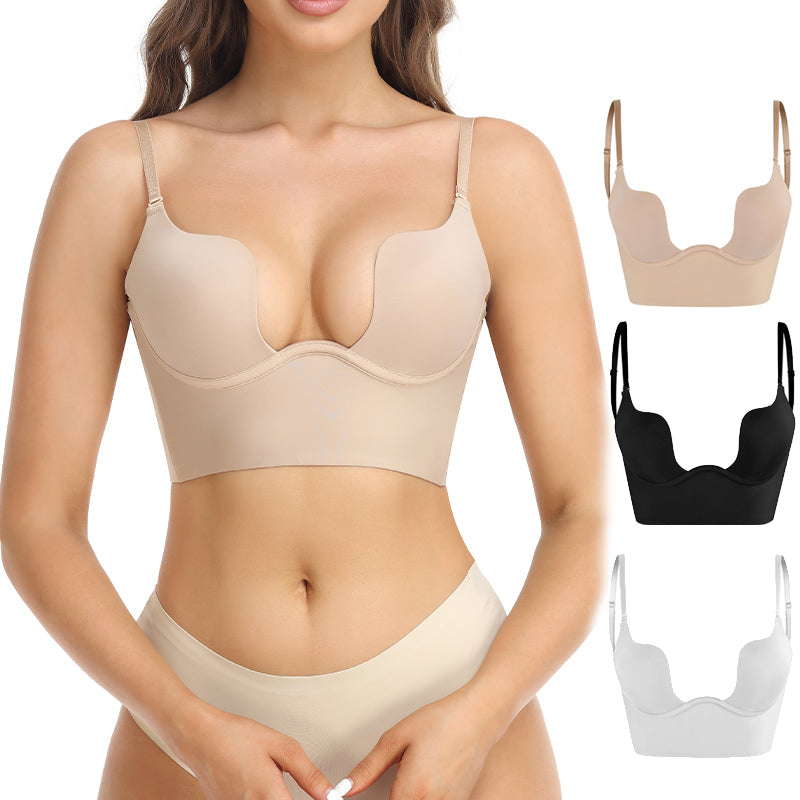 Soft Seamless Push-Up Bra with Shaping Fit