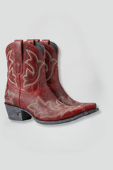 Tahoe Embroidered Leather Western Mid-Calf Boots