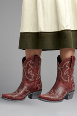 Tahoe Embroidered Leather Western Mid-Calf Boots