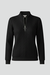 Nantucket Cable Knit Half-Zip Sweater for Women
