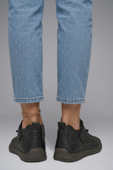 Newport Leather Slip-On Sneakers with Elastic Panels