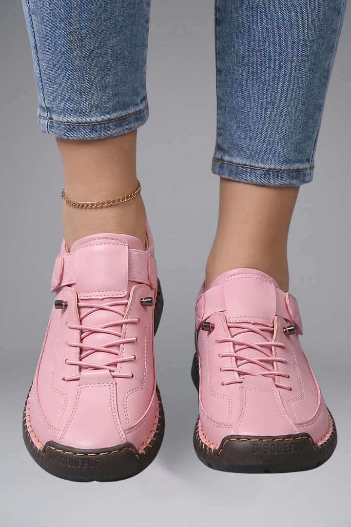 Newport Leather Slip-On Sneakers with Elastic Panels