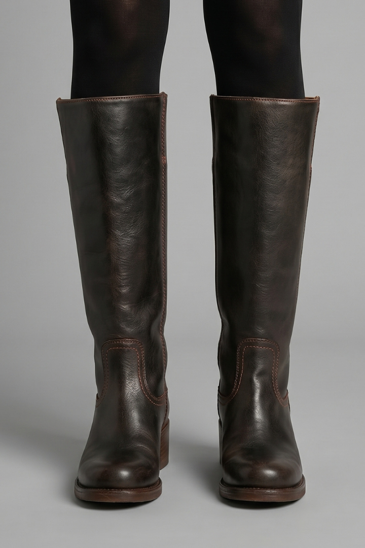 Boulder Mid-Calf Orthopedic Block Heel Boots