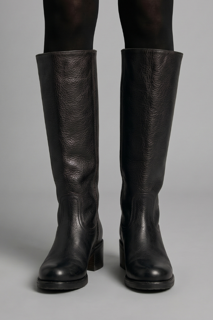 Boulder Mid-Calf Orthopedic Block Heel Boots