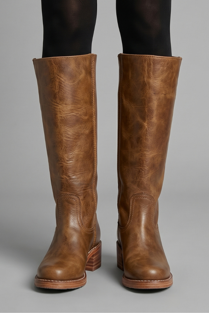 Boulder Mid-Calf Orthopedic Block Heel Boots