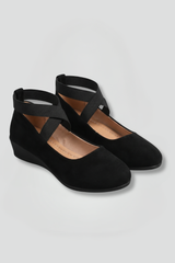 Monterey Crisscross Strap Orthopedic Flats for Women