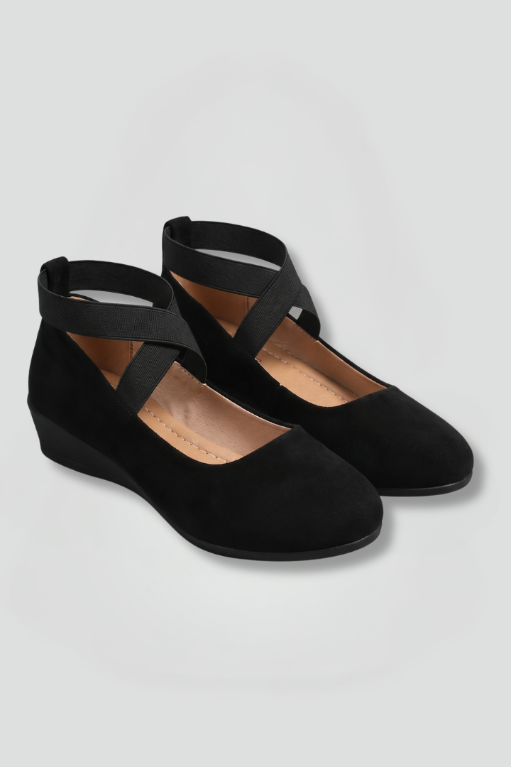 Monterey Crisscross Strap Orthopedic Flats for Women