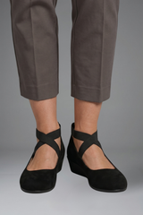 Monterey Crisscross Strap Orthopedic Flats for Women