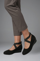 Monterey Crisscross Strap Orthopedic Flats for Women