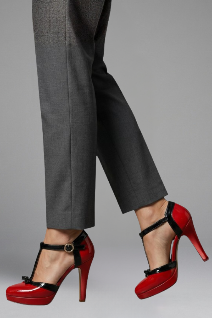 Tribeca Orthopedic T-Strap Platform Heels for Women