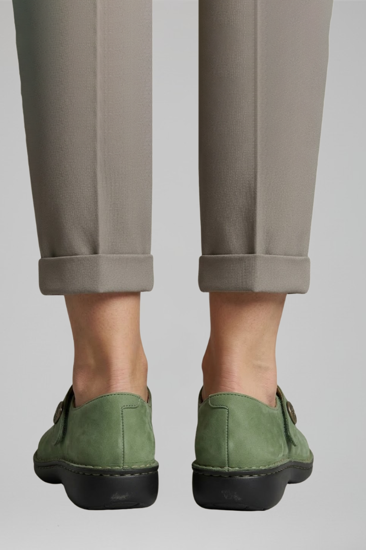 Napa Orthopedic Mary Jane Flats with Strap Closure
