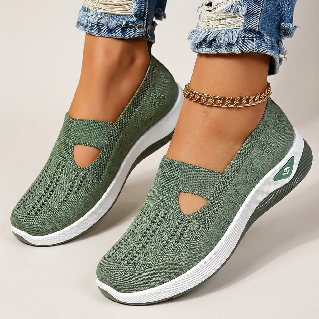 Kona Breathable Knit Orthopedic Slip-On Shoes for Women