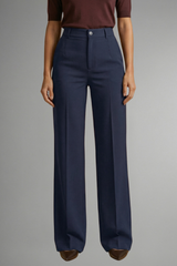 Portland High-Waisted Straight Leg Pull-On Pants
