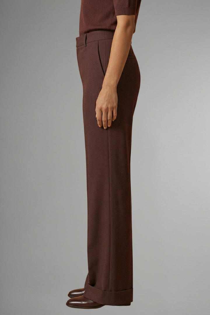 Portland High-Waisted Straight Leg Pull-On Pants