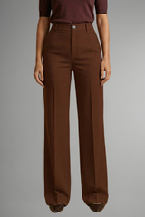 Portland High-Waisted Straight Leg Pull-On Pants