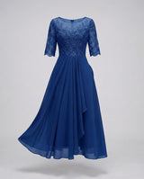 Meadow Embroidered Tiered Midi Dress with 3/4 Sleeves