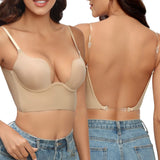 Soft Seamless Push-Up Bra with Shaping Fit