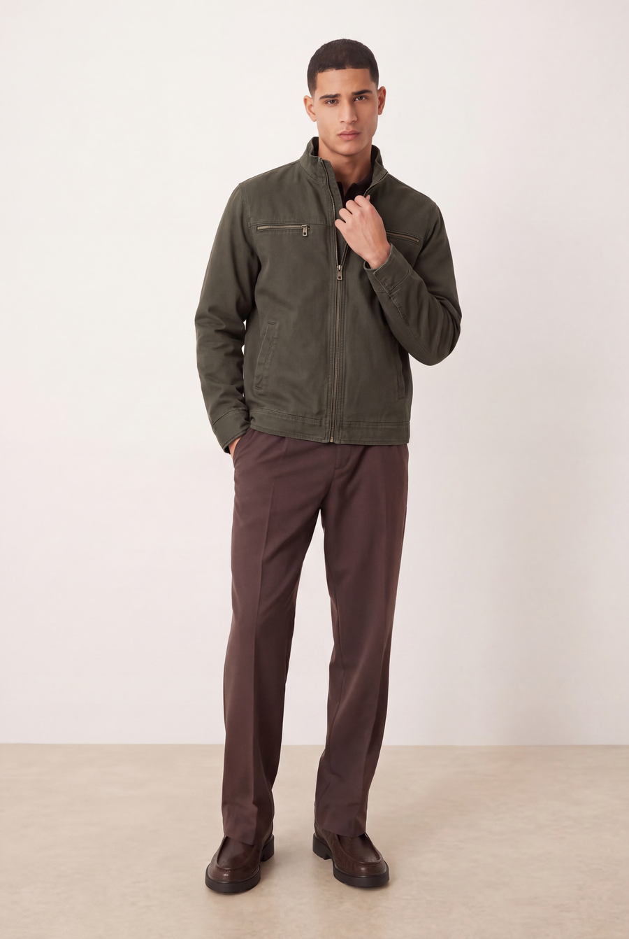 Ethan | Vintage Mid-Season Jacket for Everyday Wear
