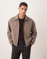Ethan Stylish Checked Men's Pants — Black, front