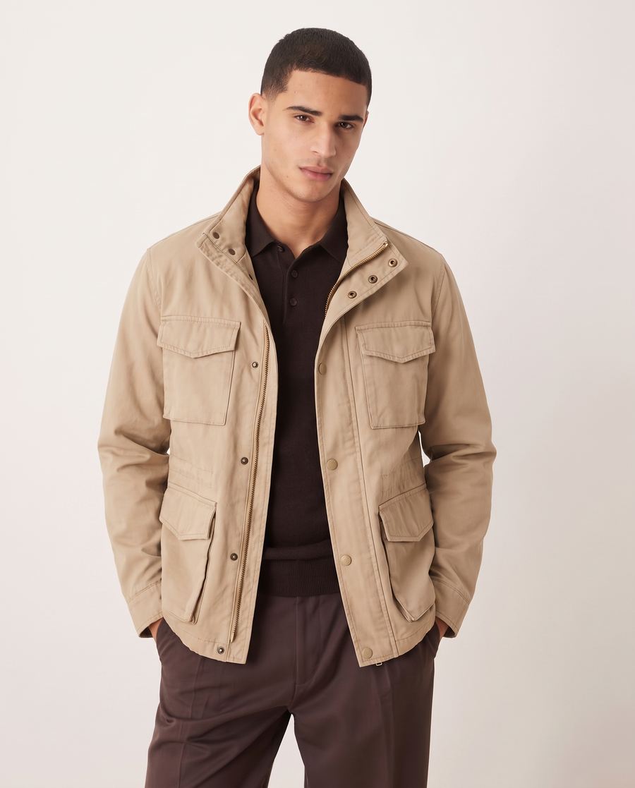Ethan | Durable Casual Utility Men's Jacket for Everyday Wear