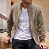 Innsbruck Men's Ribbed Collar Bomber Jacket