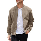 Innsbruck Men's Ribbed Collar Bomber Jacket