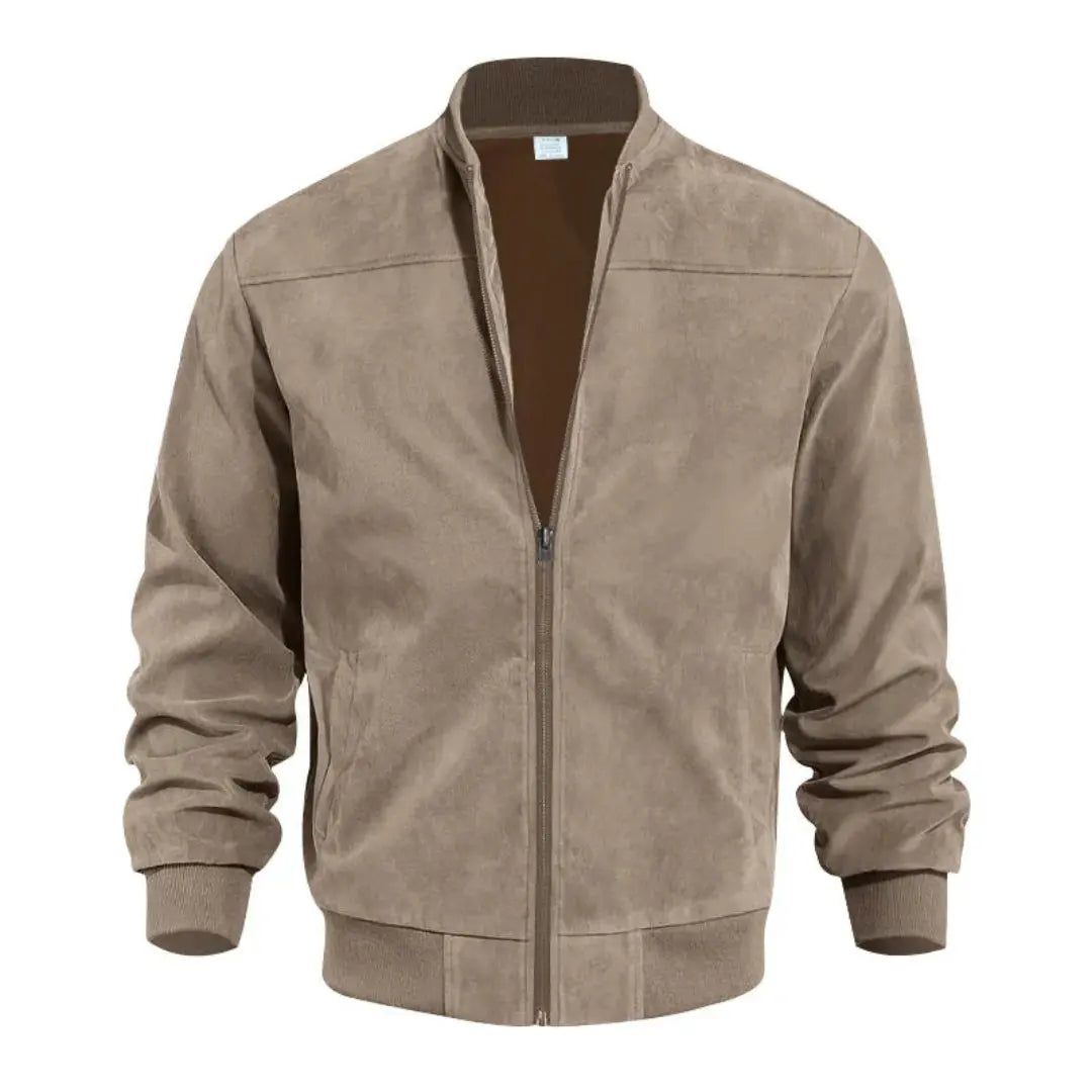 Innsbruck Men's Ribbed Collar Bomber Jacket