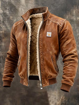 Men's Vintage-Style Insulated Thermal Jacket
