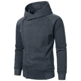 Men's Full-Zip Hoodie with Side Pockets