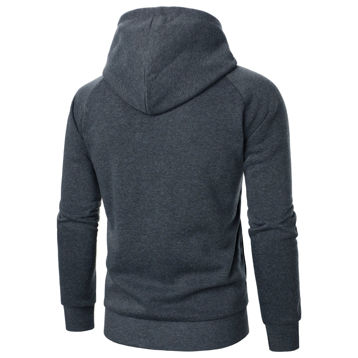 Men's Full-Zip Hoodie with Side Pockets