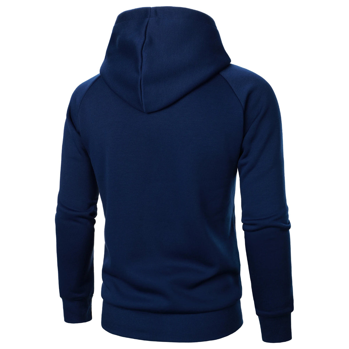 Men's Full-Zip Hoodie with Side Pockets