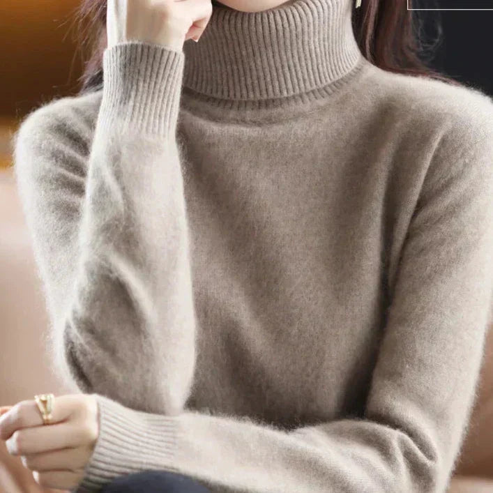 Park City Women's Cashmere Turtleneck Sweater