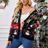 Women's Christmas Cardigan Holiday Knit Sweater